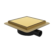 Душевой трап RGW SDR-10Gb-10 79211000-06 с решеткой цвет Золото брашированное / под плитку-5