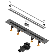 Душевой лоток RGW SDR-55-80 79215580-01 с решеткой цвет Хром-4