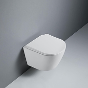 Унитаз подвесной RGW SW-51 80420251-01 цвет Белый с сиденьем Микролифт-2