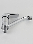 Кухонная мойка Mixline 38 531266 цвет Хром со смесителем Viko V-4110 Хром-7