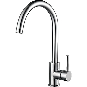 Кухонная мойка Seaman Eco Wien SWT-3945.A Нержавеющая сталь со смесителем Frap F40899 Нержавеющая сталь-2