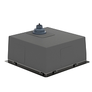 Кухонная мойка Reflexion Como 44 RX2044BL цвет Оружейная сталь со смесителем Kaiser Teka 13044-15 Вороненая сталь-5