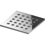 Решетка для душевого трапа Tece Drainpoint S Quadratum 10x10 3665006 цвет Нержавеющая сталь