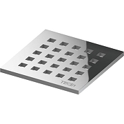 Решетка для душевого трапа Tece Drainpoint S Quadratum 15x15 3665009 цвет Нержавеющая сталь