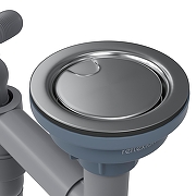 Кухонная мойка Reflexion Iseo 50 RX2250SS цвет Полированная сталь со смесителем Gappo G4099 Нержавеющая сталь-11