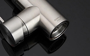 Кухонная мойка Reflexion Iseo 50 RX2250SS цвет Полированная сталь со смесителем Gappo G4099 Нержавеющая сталь-22