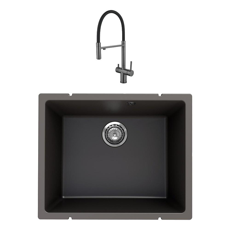 Кухонная мойка Ulgran Quartz Underground 500-09 