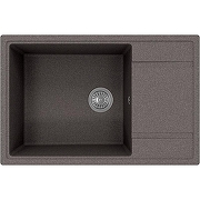 Кухонная мойка Florentina Липси 78 XL 20.505.D0780.102 Черная со смесителем Haiba HB4113-7 Черный-1