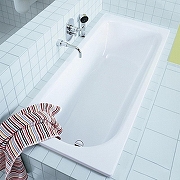 Стальная ванна Kaldewei Saniform Plus 363-1 170x70 111800013001 с покрытием Easy-clean, с ножками 581470000000-1