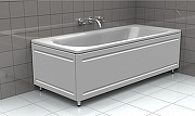 Стальная ванна Kaldewei Saniform Plus 363-1 170x70 111800013001 с покрытием Easy-clean, с ножками 581470000000-5