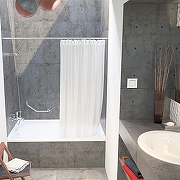 Стальная ванна BLB Europa Mini B15E 105x70 без гидромассажа, с ножками APMSTDBL1-1
