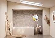 Акриловая ванна Roca Leon 170x70 248658000 без гидромассажа, с каркасом 248660000-3