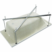 Акриловая ванна Triton 1Acreal Европа 170x70 Щ0000040925 без гидромассажа, с каркасом Щ0000041797-9