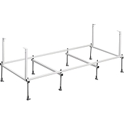 Акриловая ванна Roca Easy 180x80 248618000 без гидромассажа, с каркасом 25P028000-9