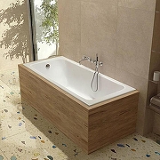 Чугунная ванна Wotte Line 150x70 БП-э00д1465 без антискользящего покрытия, с ножками 248504000-2