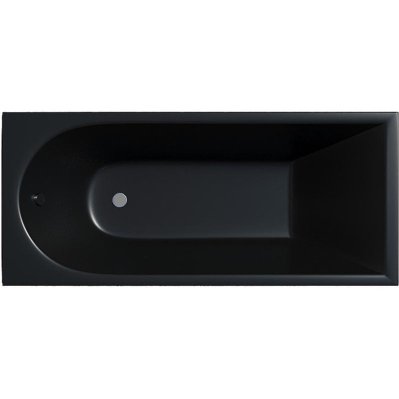 Акриловая ванна Corpa Nera Francesca 170x75 CN05024BLM 