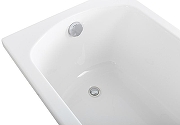 Акриловая ванна Cezares Eco 155х70 ECO-155-70-41-W37 без гидромассажа, с ножками LEG-KIT-100-5