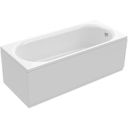 Акриловая ванна Cezares Piave 160x70 PIAVE-160-70-42-W37 без гидромассажа, с ножками LEG-KIT-150-1