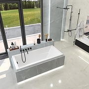 Акриловая ванна Whitecross Palace 180x80 0104.180080.100 без гидромассажа, с ножками NWT-50-2