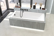 Акриловая ванна Whitecross Palace 180x80 0104.180080.100 без гидромассажа, с ножками NWT-50-3