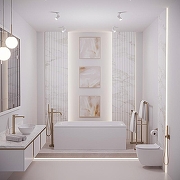 Акриловая ванна Corpa Nera Francesca 170x75 CN05017WH без гидромассажа, с ножками KAR-0000047-7