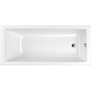 Акриловая ванна Whitecross Wave 130x70 0101.130070.100 без гидромассажа, с ножками NWT-50