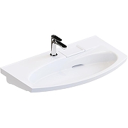 Тумба с раковиной Kerama Marazzi Riva 80 RV.80\WHT.M+Riva 80 RV.wb.80 подвесная Белая матовая-10