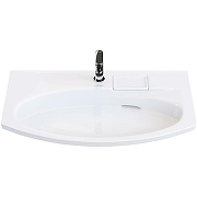 Тумба с раковиной Kerama Marazzi Riva 80 RV.80\WHT.M+Riva 80 RV.wb.80 подвесная Белая матовая-11