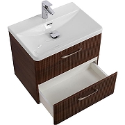 Тумба с раковиной BelBagno Due 50 DUE-500-2C-SO-NOCE-P+50 BB-8076-3-50 подвесная Noce-4