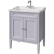 Тумба с раковиной Caprigo Albion Concept 70 34011-SF028+70 Y-070В Серая матовая