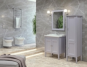 Тумба с раковиной Caprigo Albion Concept 70 34011-SF028+70 Y-070В Серая матовая-3