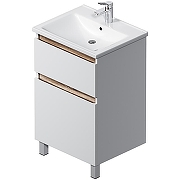 Тумба с раковиной AM.PM X-Joy 55 M85AFSX0552WG+X-Joy 55 M85AWCC0552WG64 Белый глянец-1