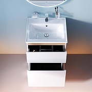 Тумба с раковиной AM.PM X-Joy 55 M85AFSX0552WG+X-Joy 55 M85AWCC0552WG64 Белый глянец-8
