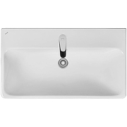 Тумба с раковиной Aquaton Сканди 80 1A283001SDB20+Santek Адриана 80 1WH501772 подвесная Белый глянец Дуб верона-11