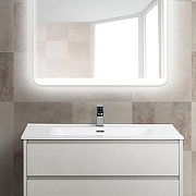 Тумба с раковиной BelBagno Kraft 100 KRAFT-1000-2C-SO-BO+100 BB1000ETL подвесная Bianco Opaco-1
