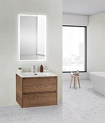 Тумба с раковиной BelBagno Kraft 80 39-800/390-2C-SO-RT+800BB800/390ETL подвесная Rovere Tabacco-2