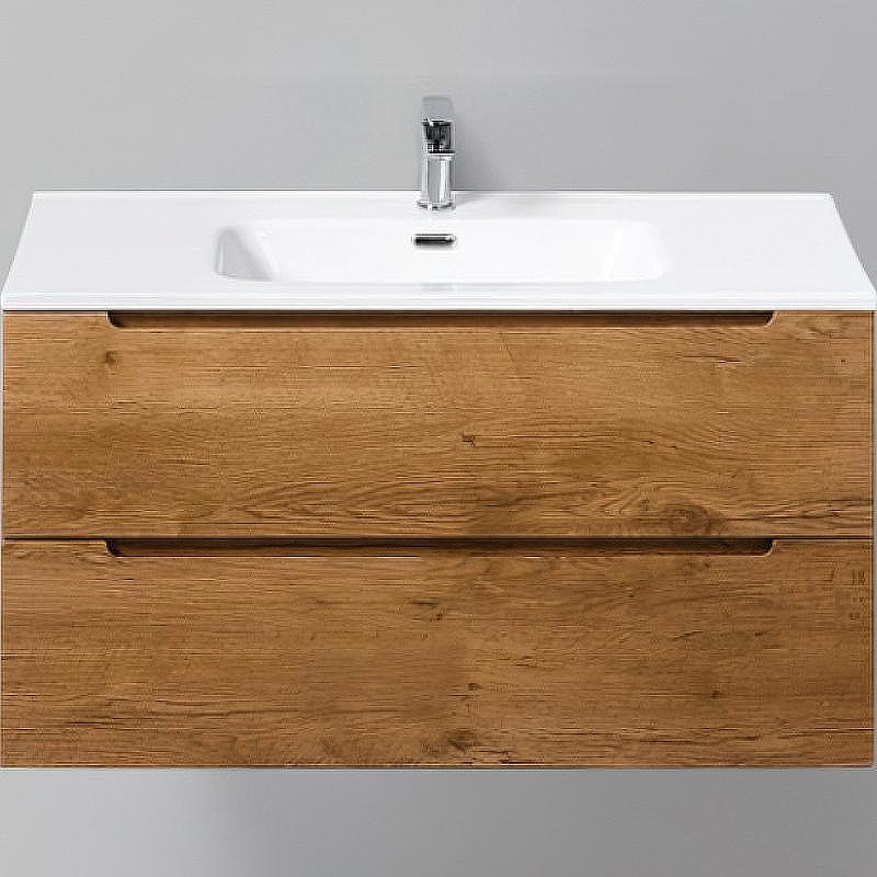 Тумба с раковиной BelBagno Etna 90 ETNA-900-2C-SO-RN-P+90 BB900ETL подвесная 