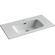 Тумба с раковиной Sancos Snob T 90 SNT90CE+Ceramicanova Element 90 CN7002 подвесная Beige Soft-5