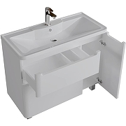 Тумба с раковиной Grossman Адель 90 109004+Madera Adel 70 4627173210232 цвет Белый-1