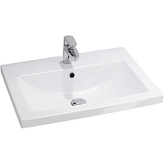 Тумба с раковиной Cersanit Moduo 60 64140+Como 60 S-UM-COM60/1-w подвесная Белая-4