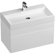 Тумба с раковиной Ravak SD Natural 80 X000001052+Natural 80 XJO01280000 подвесная Белая глянцевая