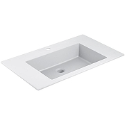 Тумба с раковиной Vincea Chiara 80 VMC-2C800NO+80 VCB-13800W подвесная N.Oak-5