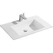 Тумба с раковиной Vincea Chiara 80 VMC-2C800NO+80 VCB-13800W подвесная N.Oak-7