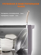 Кухонная мойка Wisent 50 WGS35050/W02-114/W405A/W302644/W74004-9  со смесителем цвет Сатин-2