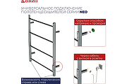 Электрический полотенцесушитель Двин J Neo 80x50 4657795054365 цвет Золото матовое-3