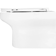 Унитаз с инсталляцией Jacob Delafon Elite EDX114RU-00 + Jacob Delafon E29025-NF+E4316-CP с сиденьем Микролифт и клавишей смыва Хром-2
