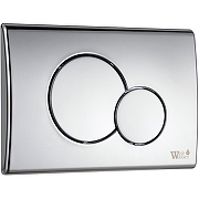 Унитаз с инсталляцией AQUAme AQM2004 + WeltWasser WW Marberg 507 10000005949+10000005952 с сиденьем Микролифт с клавишей смыва Хром глянцевый-8