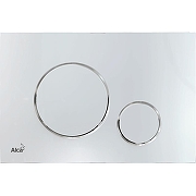 Унитаз с инсталляцией Laufen Pro Rimless 8.2096.6.000.000.1+8.9896.6.000.000.1 + Alcaplast Sadroмodul AM101/1120-0001+M671 с сиденьем Микролифт с клавишей смыва Хром-14