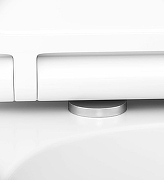 Унитаз с инсталляцией AM.PM Spirit FlashClean C701700WH+C707857WH + Alcaplast Sadromodul AM101/1120+M71 с сиденьем Микролифт и клавишей смыва Хром-6