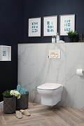 Унитаз с инсталляцией Jacob Delafon Vox EDM102-00+E20142-00 + Grohe Rapid SL 38772001 с сиденьем Микролифт и клавишей смыва Хром-10